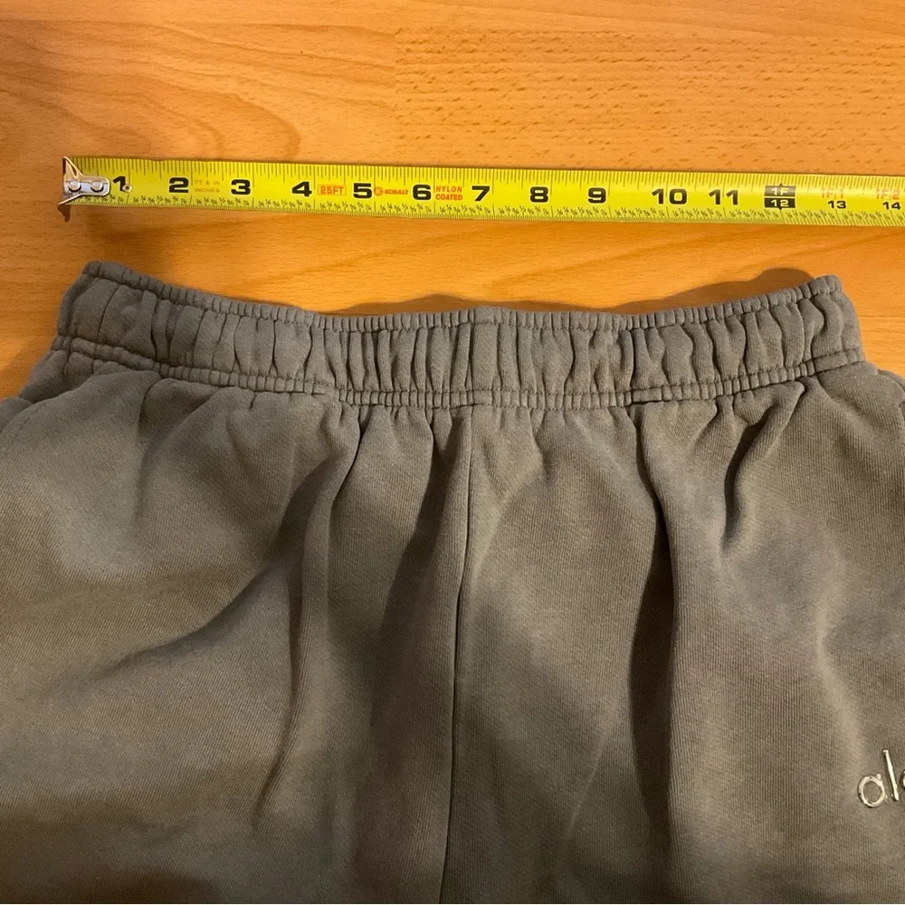 Alo Yoga Accolade Straight Leg Sweatpant Steel Grey S